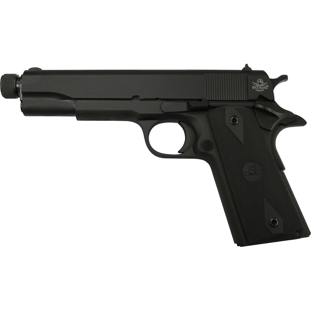 Rock Island GI Standard FS 1911 Pistol 45 ACP 5 in. Black