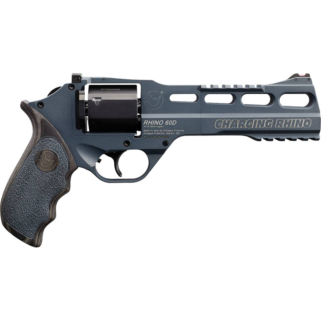 Chiappa Charging Rhino Revolver 9mm 6 in. Kobalt Kinetics Slate 6