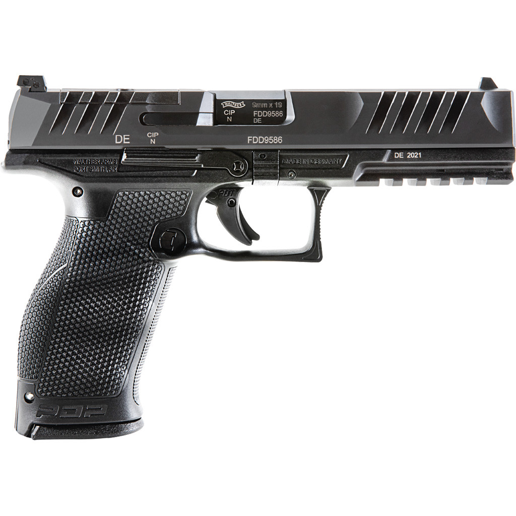 Walther PDP Full Size Optic Ready Pistol 9mm 5 in. Black 18 rd