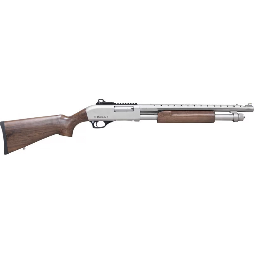 Citadel Mariner Shotgun 12 ga. 18.5 in. Nickel and Wood - Freedom
