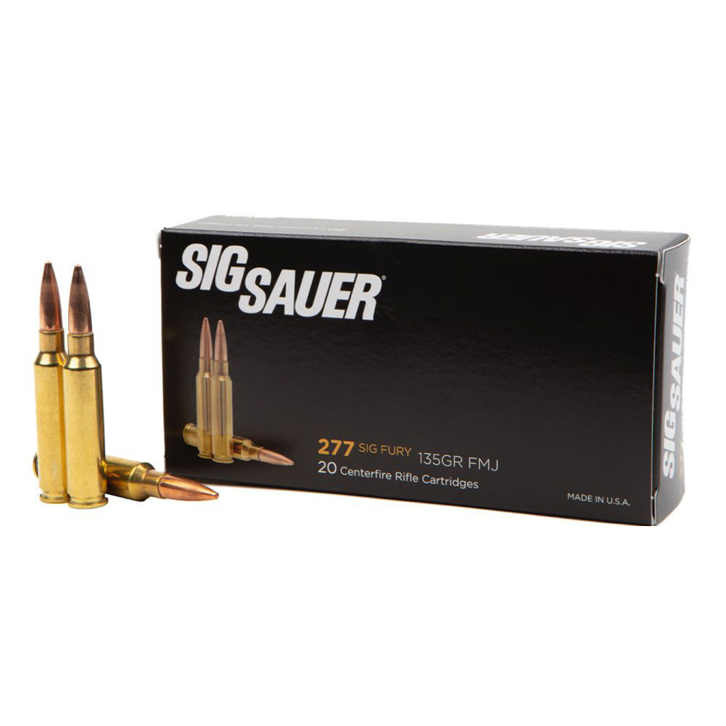 Sig Sauer Elite Ball Performance Rifle Ammo 277 Sig Fury 135 gr