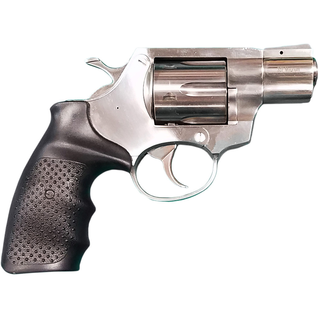 Rock Island AL3.1 Revolver 357 Mag 2 in. Stainless Rubber Grip 6