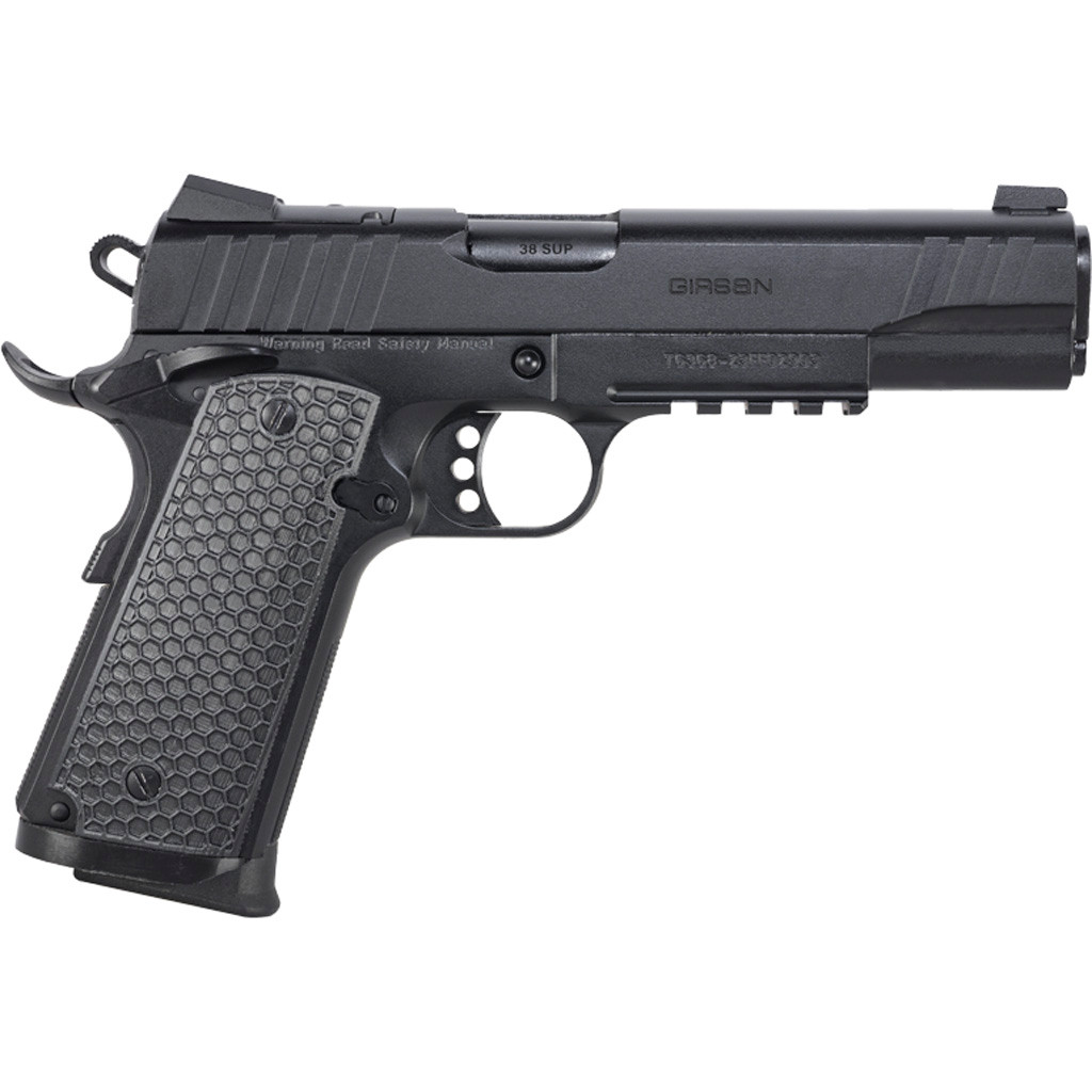 EAA Influencer Government 1911 Pistol 38 Super 5 in. Black 8 rd
