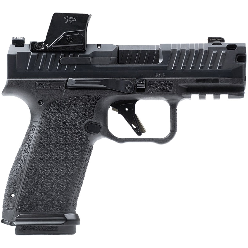 Canik METE MC9 Prime Pistol w/Dot 9mm 3.64 in. Black Comp w