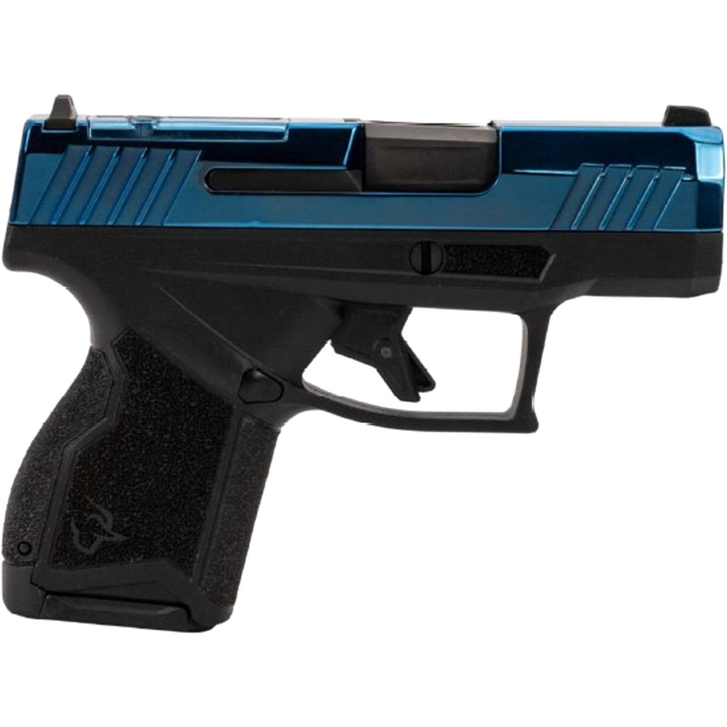 Taurus GX4 Pistol 9mm 3 in. Black Frame / PVD Blue Slide 13 rd