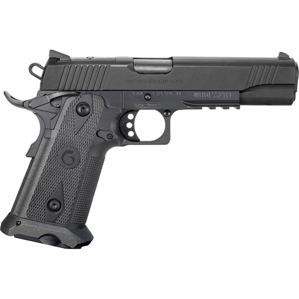 EAA Witness 2311 Government Pistol 45 ACP 5 in. Black Optics Ready