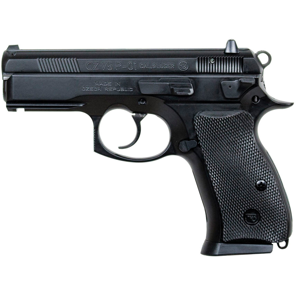 CZ 75 01 Pistol 9mm 3.75 in. Black 10+1 rd. CA - Freedom Armory