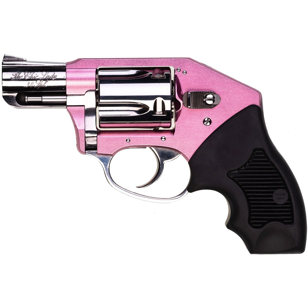Charter Arms Chic Lady Off Duty Revolver 38 Spl. Pink/Hi-Polish