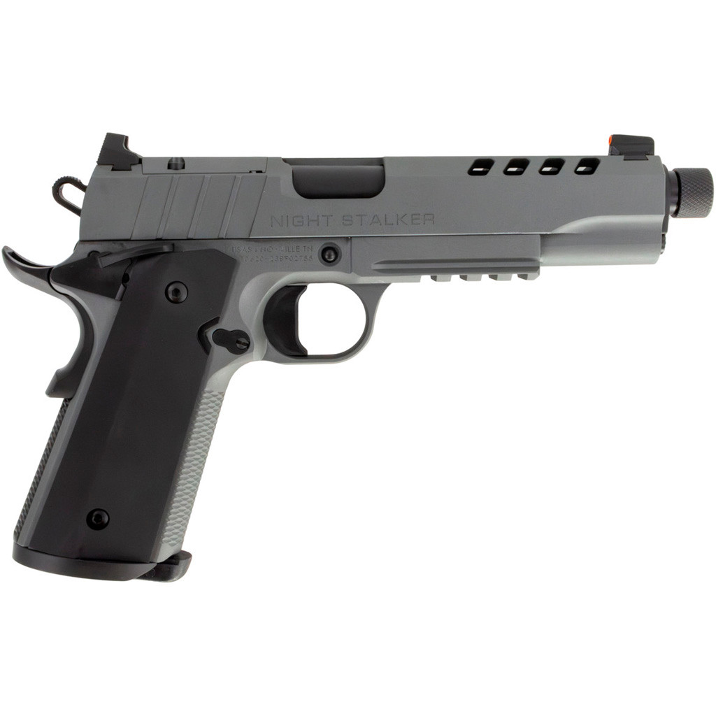 SDS Night Stalker 1911 Pistol 45 ACP 5 in. Grey Threaded Barrel 8
