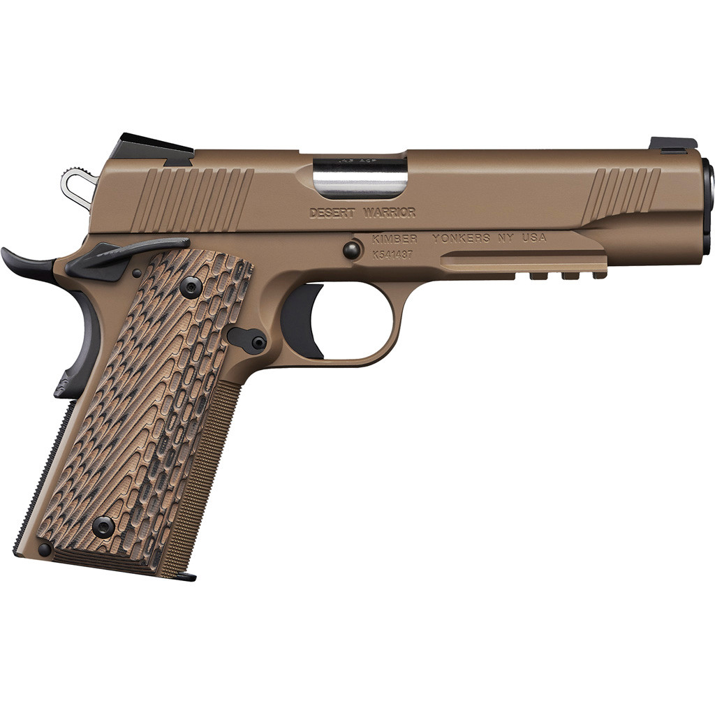 WA WARRIOR 45ACP PISTOL デザート Kimber Desert Warrior Pistol 45 ACP 5 in. Desert Tan 7+1 rd