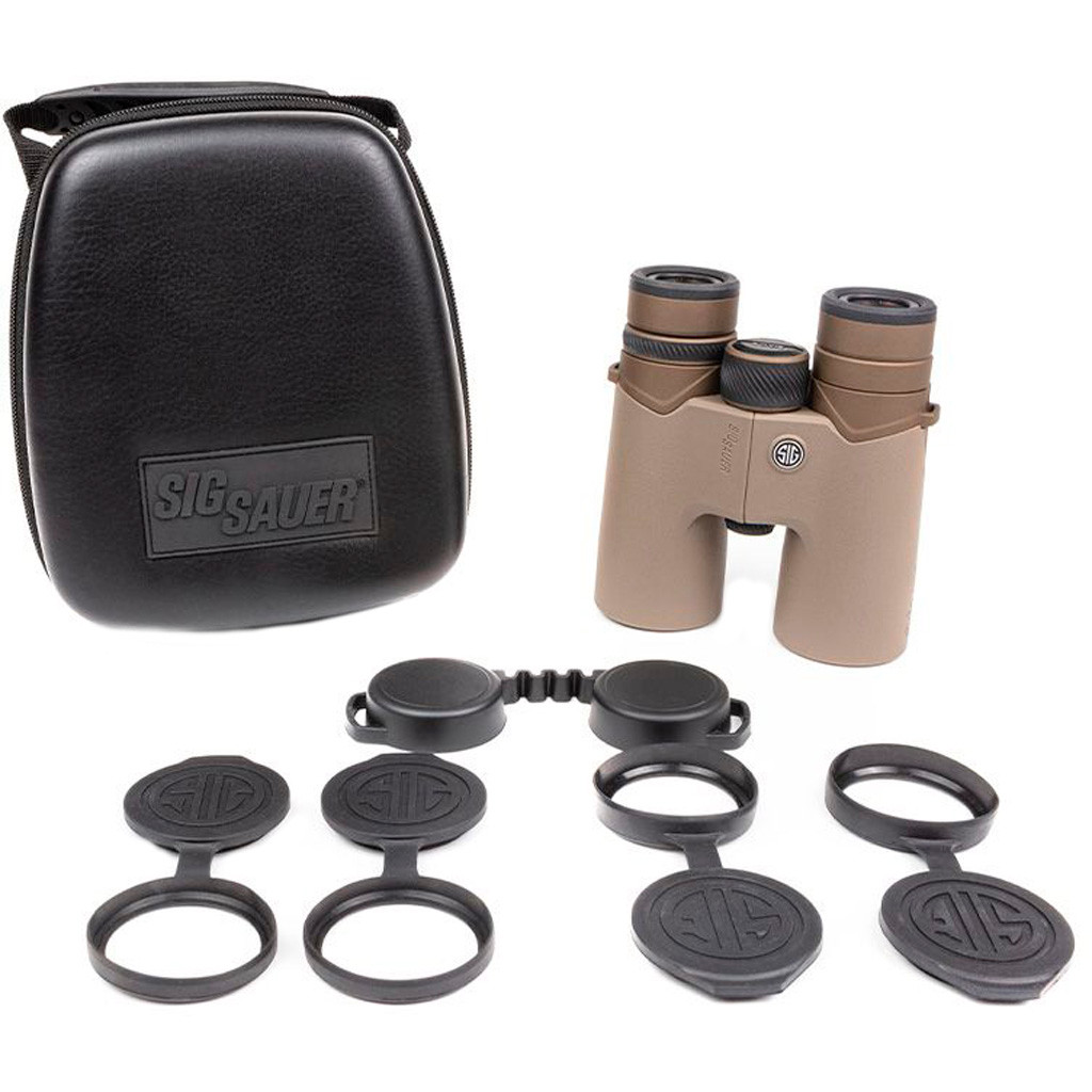 Sig Sauer Zulu8 HDX Binoculars FDE 10x42mm - Freedom Armory