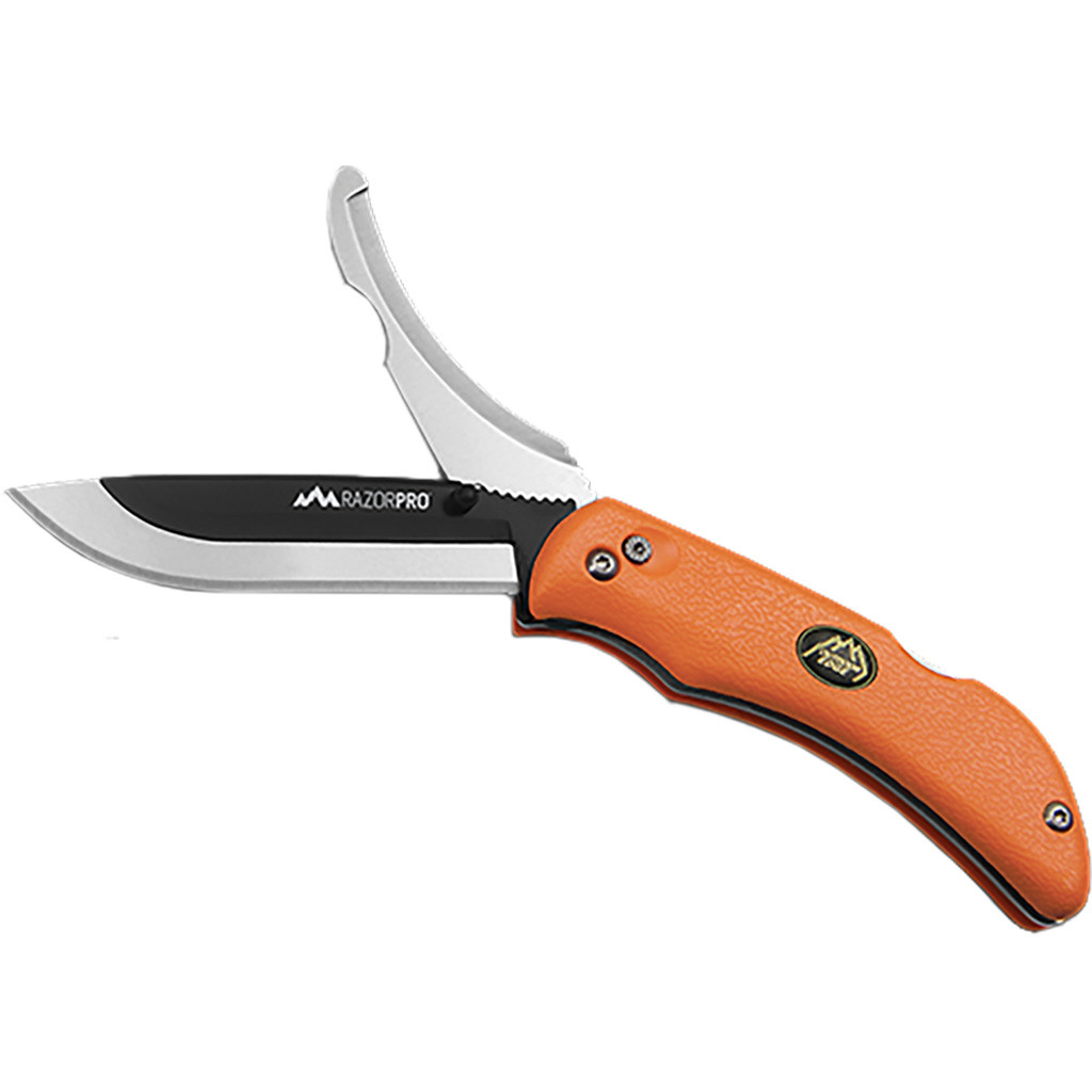 Outdoor Edge Razor Pro Knife Orange 6 Blades Clamshell - Freedom