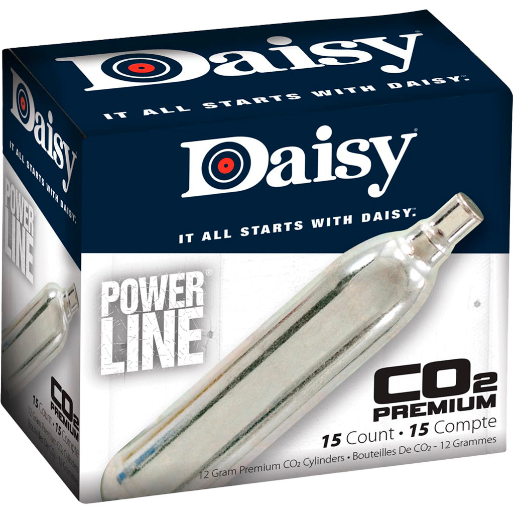 Daisy Powerline Premium CO2 Cylinders 12g 5 pk. - Freedom Armory