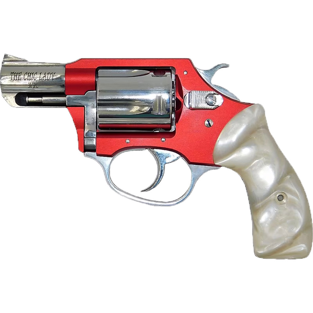 CAL.38 REVOLVER 2 or 4inches リボルバー ジャンク Charter Arms Chic Lady Revolver 38 Spl. 2.2 in. Red Hi-Polish 6
