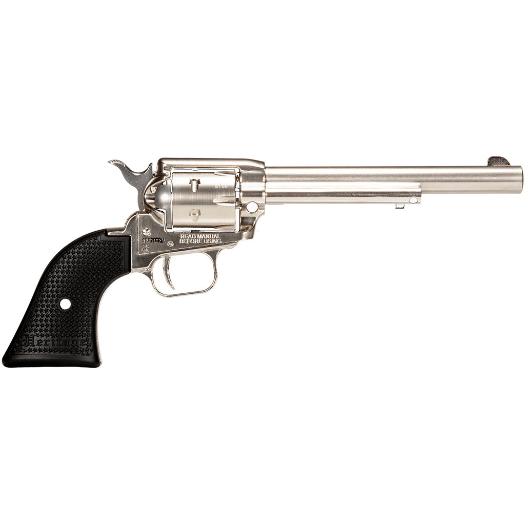 Heritage Rough Rider Revolver 22 LR. 6.5 in. Nickel Star Grip 6