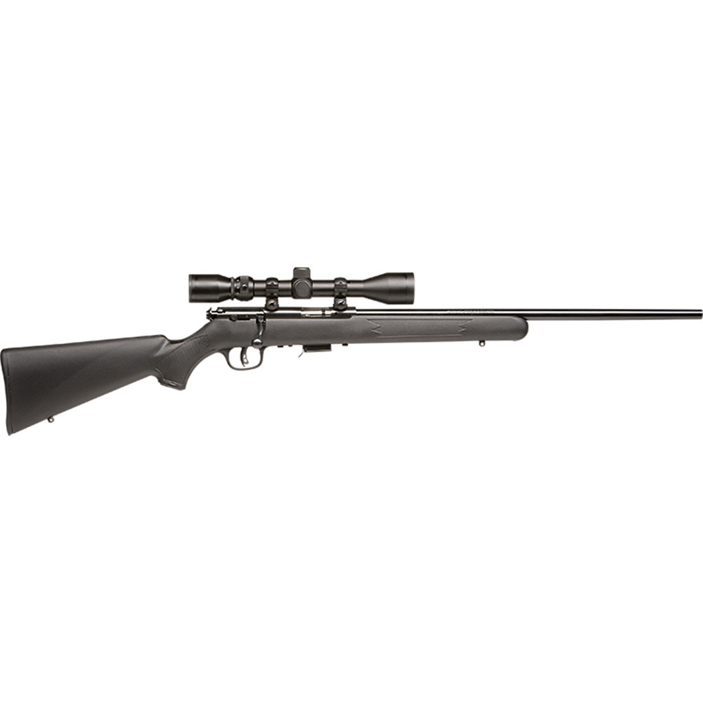 Savage 93R17 FXP Package Rifle 17 HMR Black Synthetic 21 in. RH W