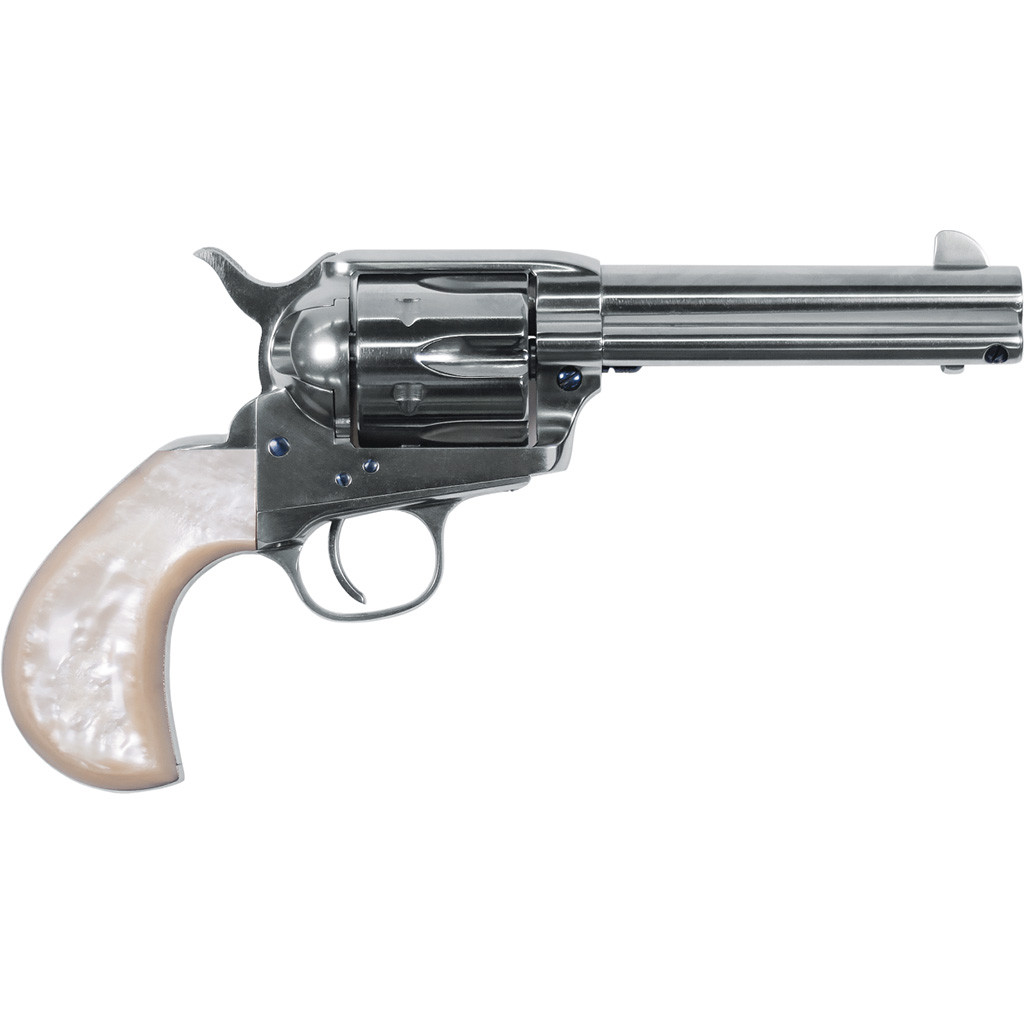 Uberti Outlaws & Lawmen Doc Revolver 45 Colt Nickel - Freedom Armory