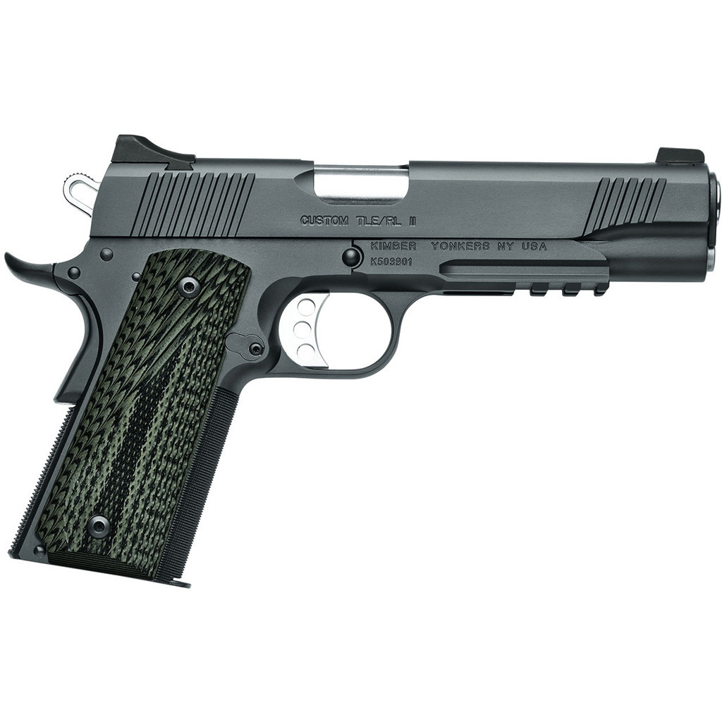 Kimber Custom TLE/RL II Pistol 45 ACP 5 in. Matte Black with Rail