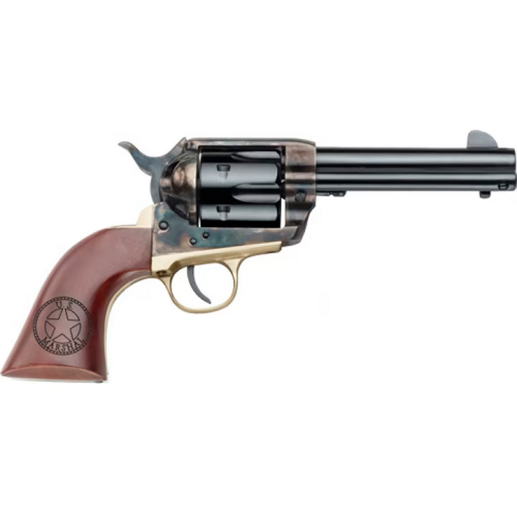 Pietta 1873 GWII US Marshal Revolver 357 Mag. 4.75 in. Walnut Grip