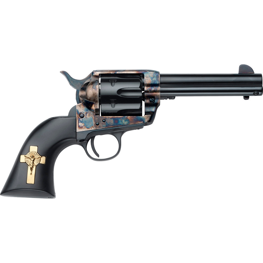 Pietta 1873 Hand of God Revolver 45 Long Colt 4.75 in. Black