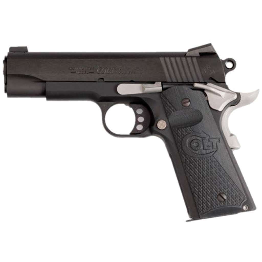 Colt 1911 Night Commander Pistol 45 ACP 4.25 in. Cerakote / Blued