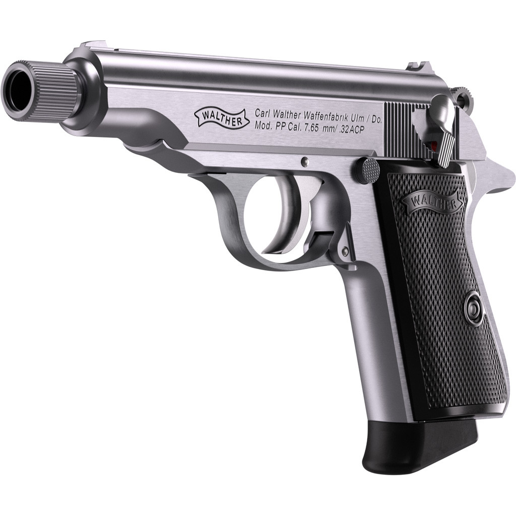 Walther PP SD Pistol 32 ACP 3.9
