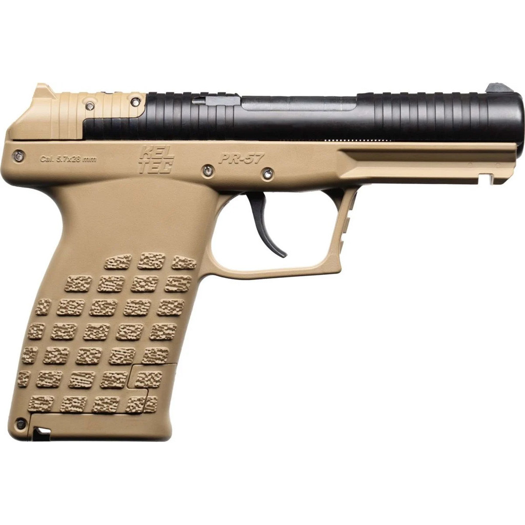KelTec PR57 Pistol 5.7 X 28mm 4.6 in Tan 20 rd. - Freedom Armory