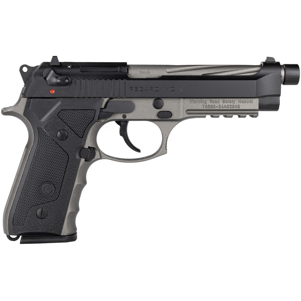 EAA Girsan Regard MC X Pistol 9mm 4.9 in Tungsten/Black Spiral