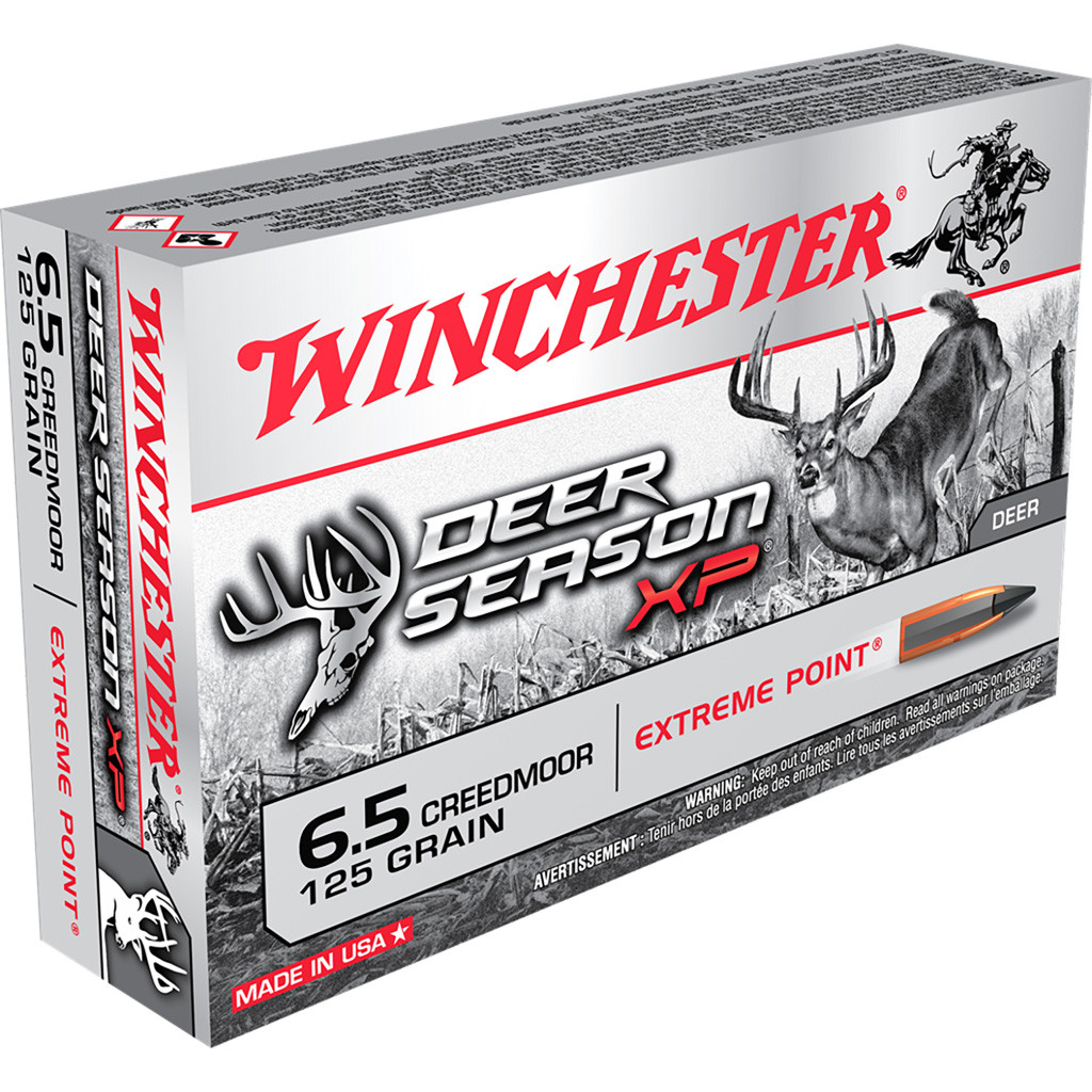 Winchester Deer Season XP Rifle Ammo 6.5 Creedmoor 125 gr. Extreme