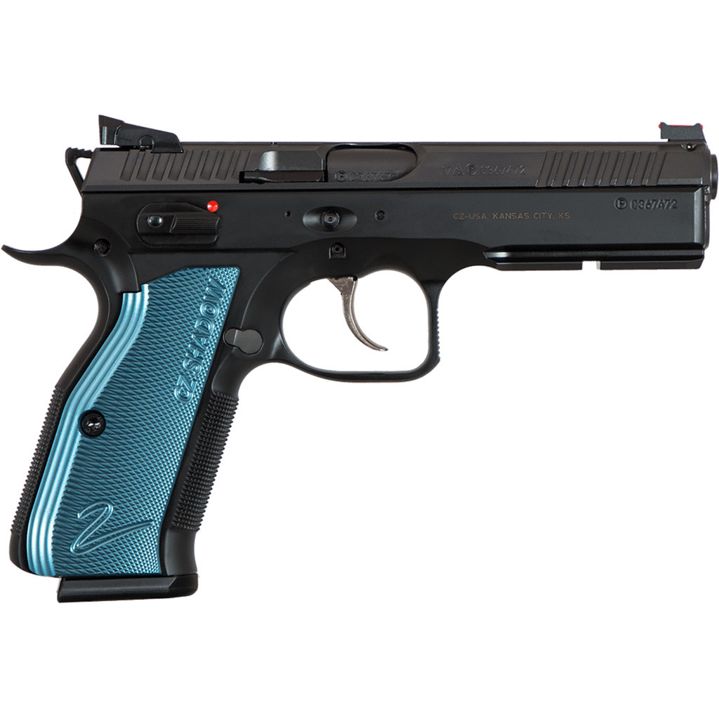 CZ SHADOW2 アルミニウム SHORTグリップ & マグウェル　ブルー CZ SHADOW2 アルミニウム SHORTグリップ & マグウェル ブルー CZ