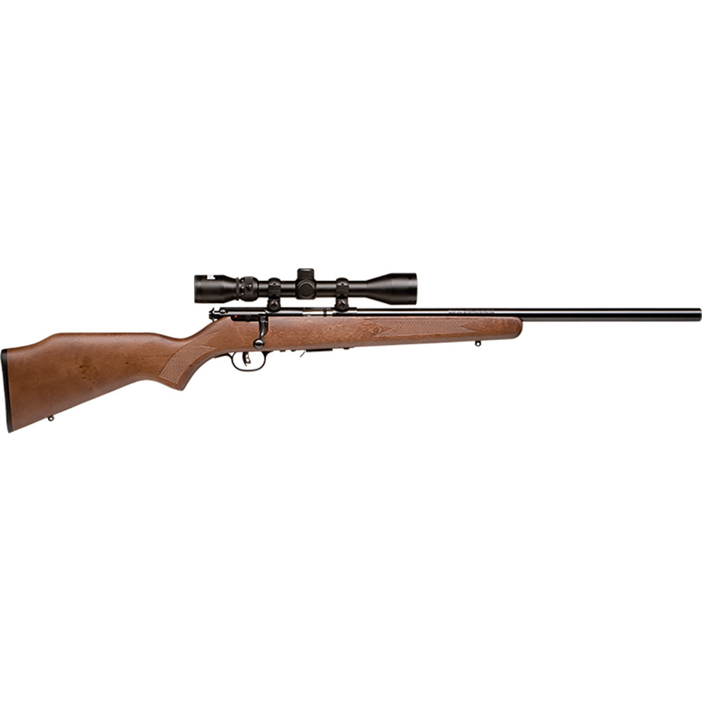 Savage 93R17 GVXP Rifle 17 HMR 21 in. Black w/ Scope RH - Freedom