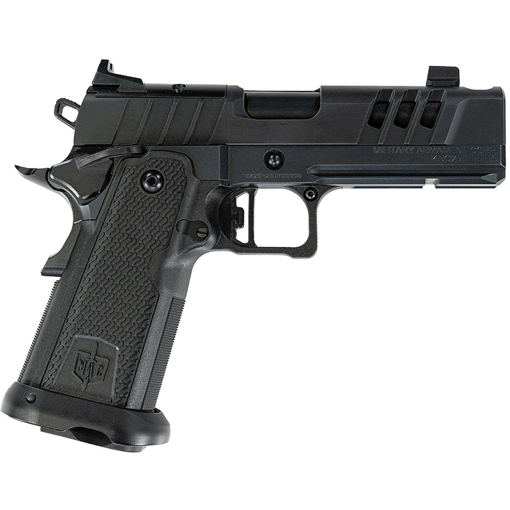 MAC 9 DS Comp Pistol 9mm 4.25 Black Comp AOS Optic Cut 17 rd