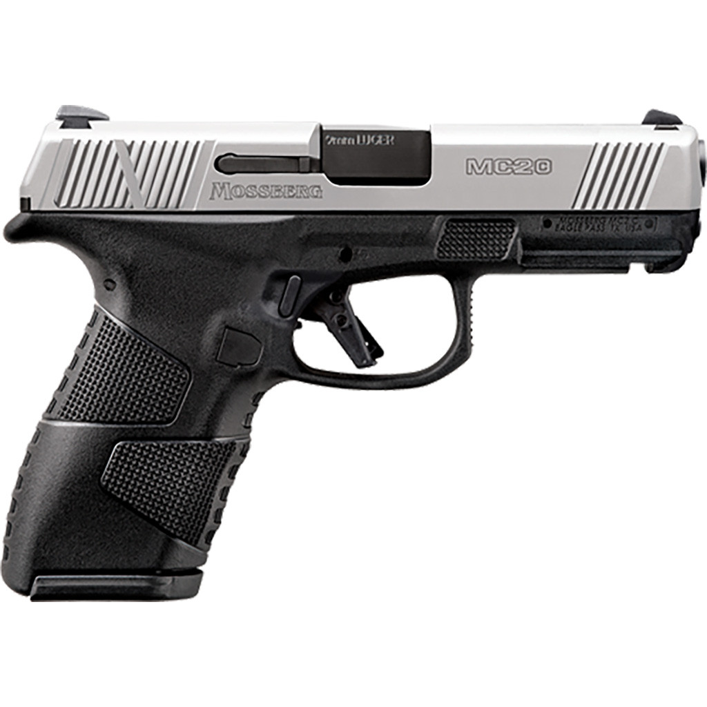 Mossberg MC-2C Pistol 9mm 3.4 in Two-Tone Crossbolt Safety 13 & 15