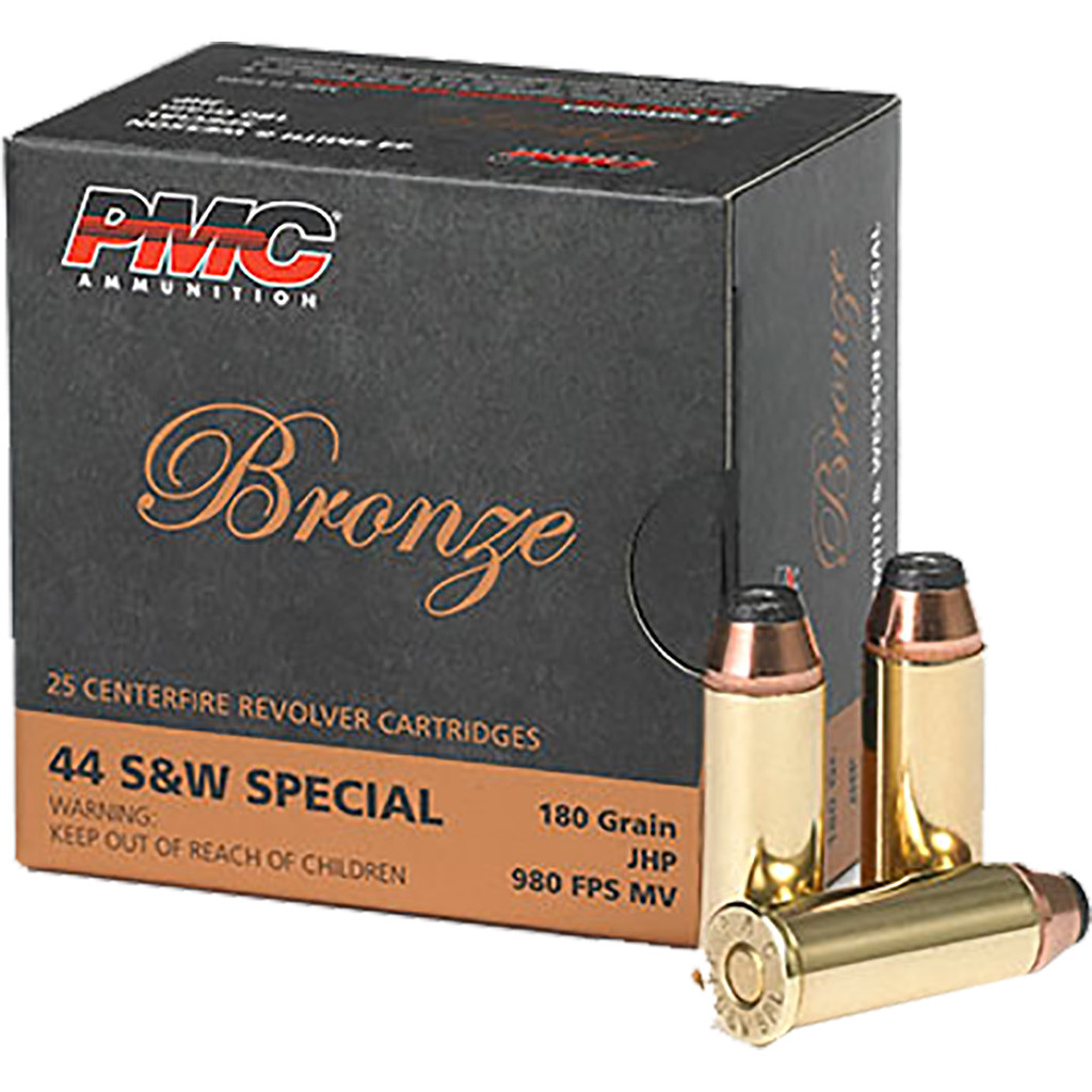 PMC Bronze Pistol Ammo 44 Spl JHP 180 gr. 25 rd. - Freedom Armory