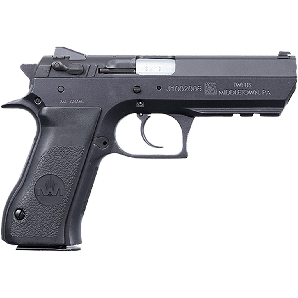 IWI Jericho 941 Steel Side Pistol with Decocker 9mm 4.4 in. Black