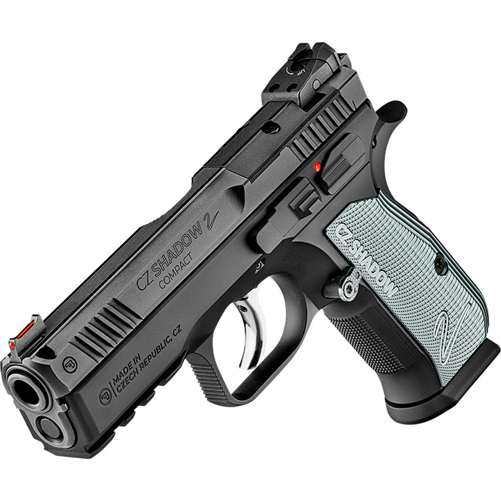 CZ Shadow 2 Compact Pistol 9mm 4in Barrel 15rd Magazine Black