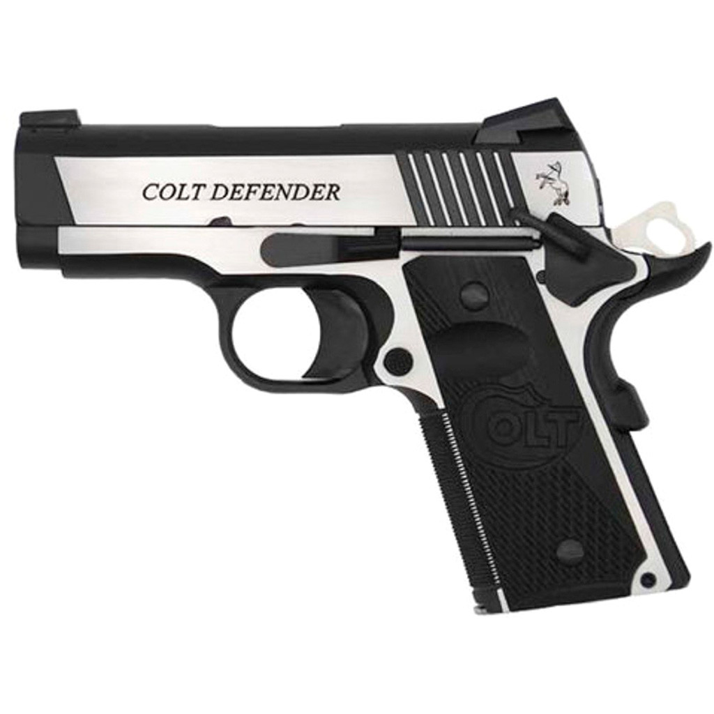 Colt 1911 Combat Elite Defender Pistol 9mm 3 in. TT Elite Two Tone