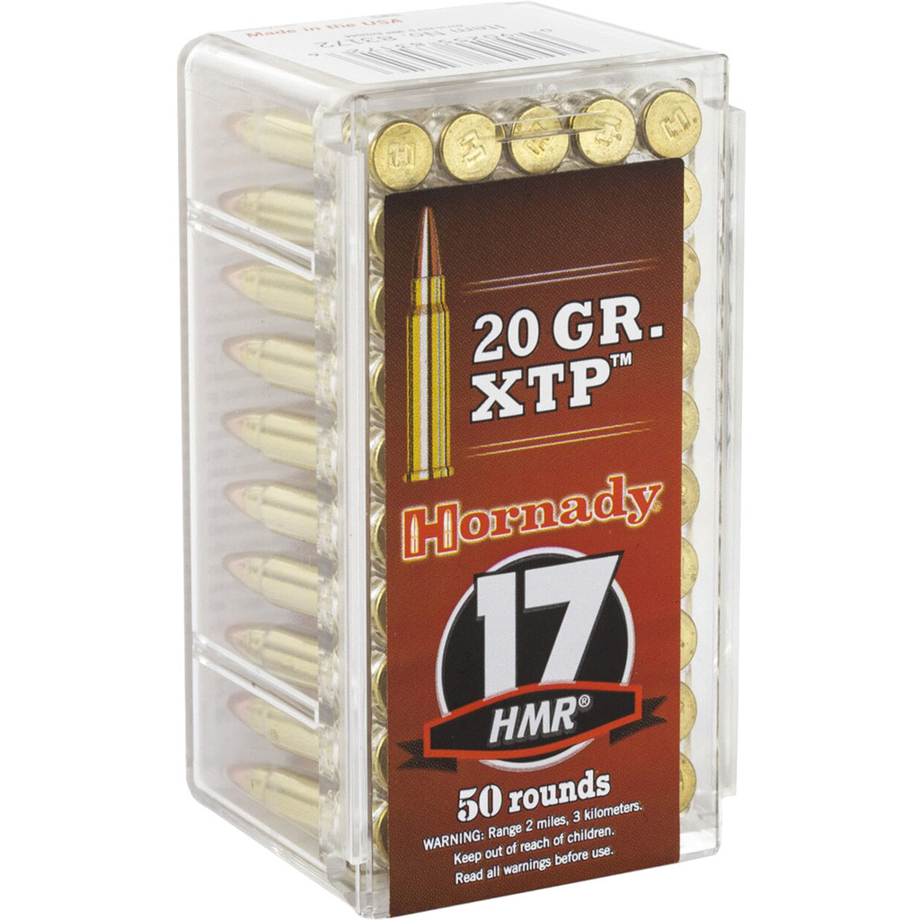 Hornady Varmint Express Rimfire Ammo 17 HMR 20 gr. Hollow Point
