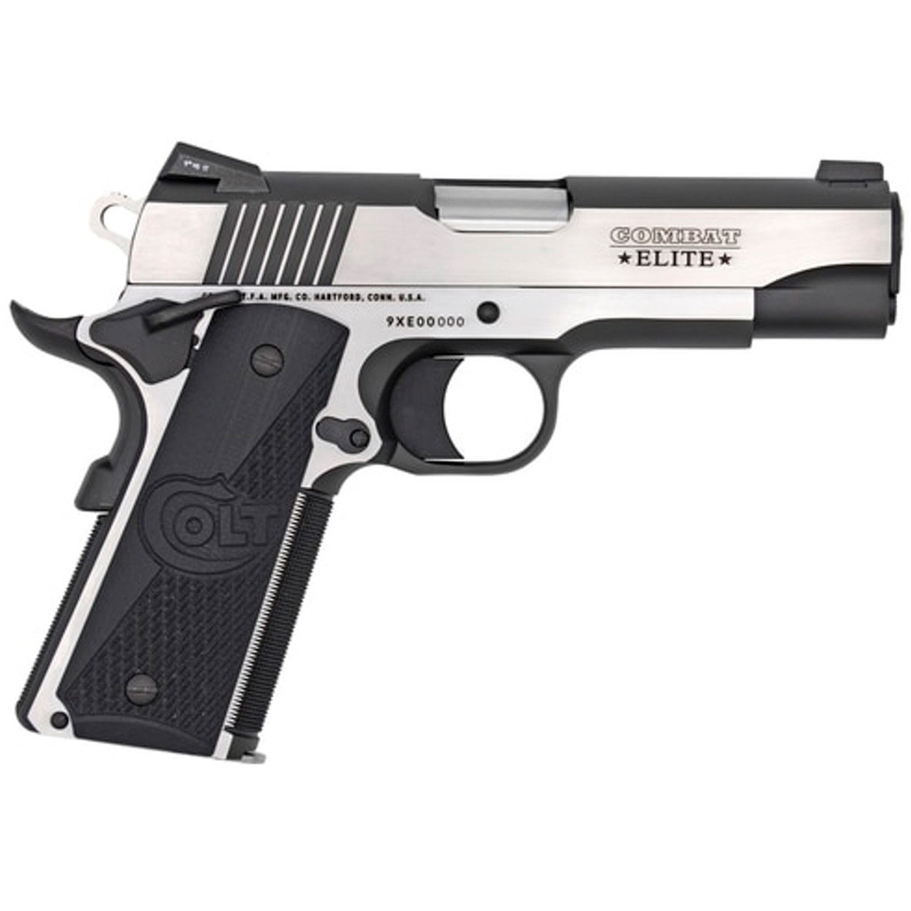 Colt 1911 Combat Elite Commander Pistol 9mm 4.25 in. TT Elite Two