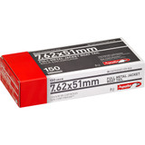 Aguila Rifle Ammo 7.62x51mm 150 gr. FMJBT 20 rd. Aguila Rifle Ammo 7.62x51mm 150 gr. FMJBT 20 rd.