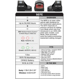Holosun HS507C-X2 Reflex Sight Red Dot 2MOA and 32MOA Circle