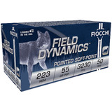 Fiocchi Rifle Ammo 223 Rem. 55 gr. PSP 50 rd. Fiocchi Rifle Ammo 223 Rem. 55 gr. PSP 50 rd.