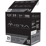 Migra Staxd Shotgun Ammo 12 ga. 3.5 in. 1.58 oz. 2-4 Shot 25 rd.