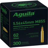 Aguila Rifle Ammo 5.56 62 gr. Green Tip 300 rd. Aguila Rifle Ammo 5.56 62 gr. Green Tip 300 rd.