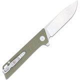 CobraTec Riptide D2 Knife Folding Blade OD Green