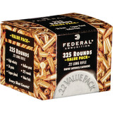 Federal Value Pack Rimfire Ammo 22 LR. 36 gr. CPHP 325 rd. Federal Value Pack Rimfire Ammo 22 LR. 36 gr. CPHP 325 rd.