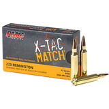 PMC X-Tac Match Rifle Ammo 223 Rem. OTM 77 gr. 20 rd. PMC X-Tac Match Rifle Ammo 223 Rem. OTM 77 gr. 20 rd.