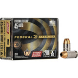 Federal Premium Personal Defense Handgun Ammo 45 ACP 210 gr. Hydra-Shok JHP 20 rd. Federal Premium Personal Defense Handgun Ammo 45 ACP 210 gr. Hydra-Shok JHP 20 rd.
