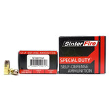 Sinterfire Special Duty Pistol Ammo 380 ACP 75 gr. HP 20 rd. Sinterfire Special Duty Pistol Ammo 380 ACP 75 gr. HP 20 rd.
