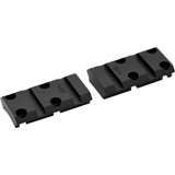 Warne Vapor Aluminum Base Set Matte Black Winchester Model 70